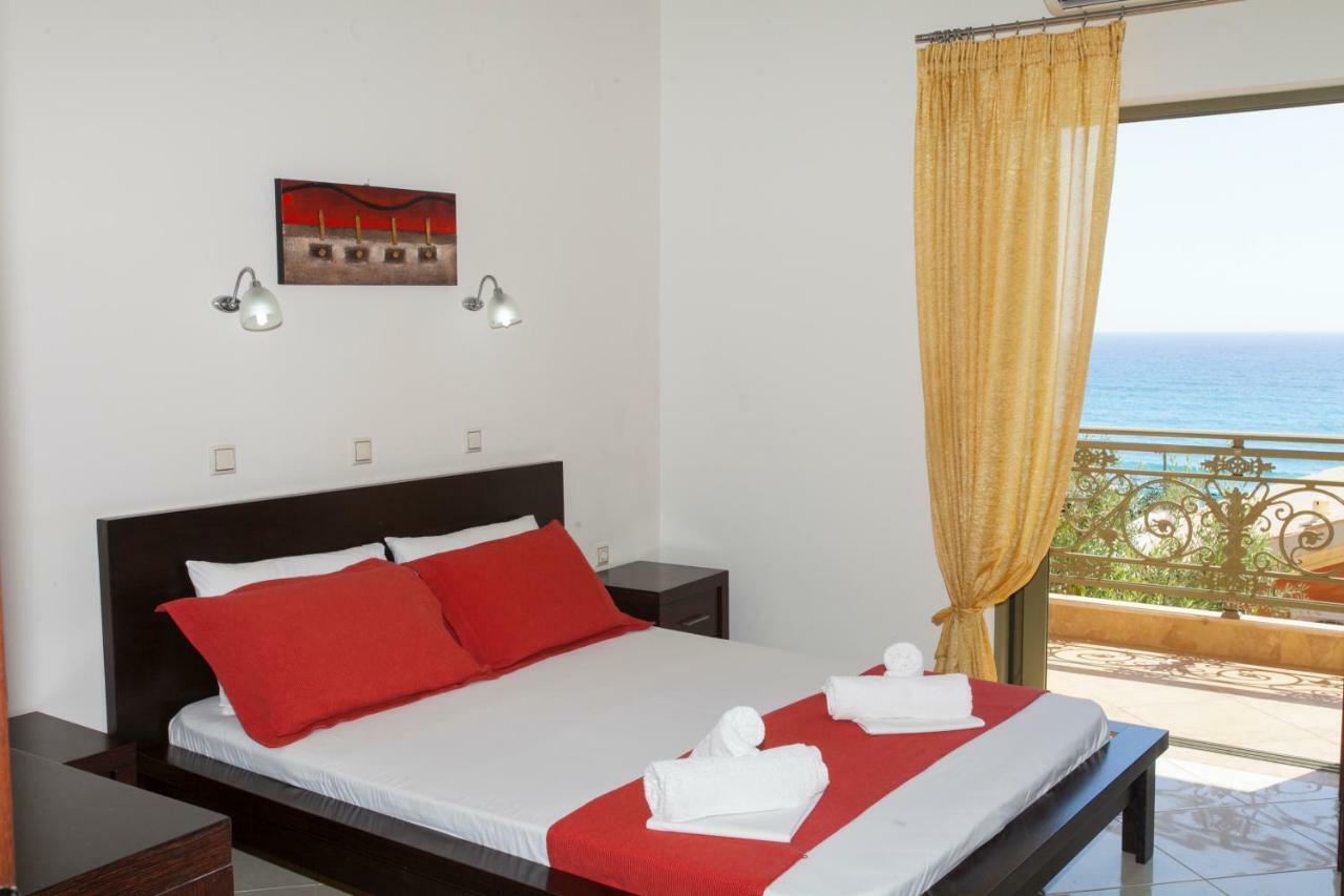 Siarbas Hotel Paralia Vrachou Eksteriør bilde